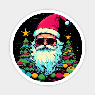 Cool Claus and Yuletide Swagger Magnet